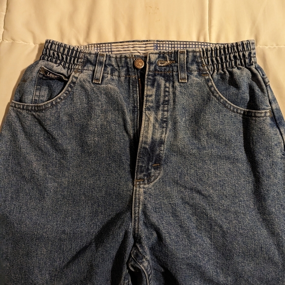 VINTAGE LEE high rise mom jeans size 4 waist 13" - Picture 1 of 8